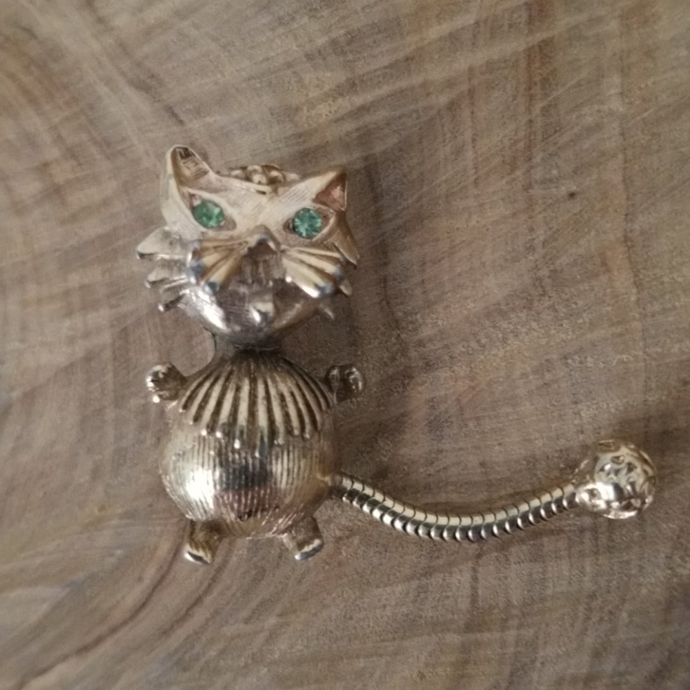 Vintage Cat Pin